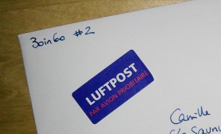 30in60 - Lettre #2 - Camille